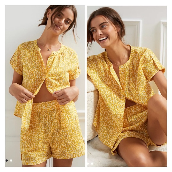 Anthropologie Dahlia Pajama Set - Picture 1 of 3